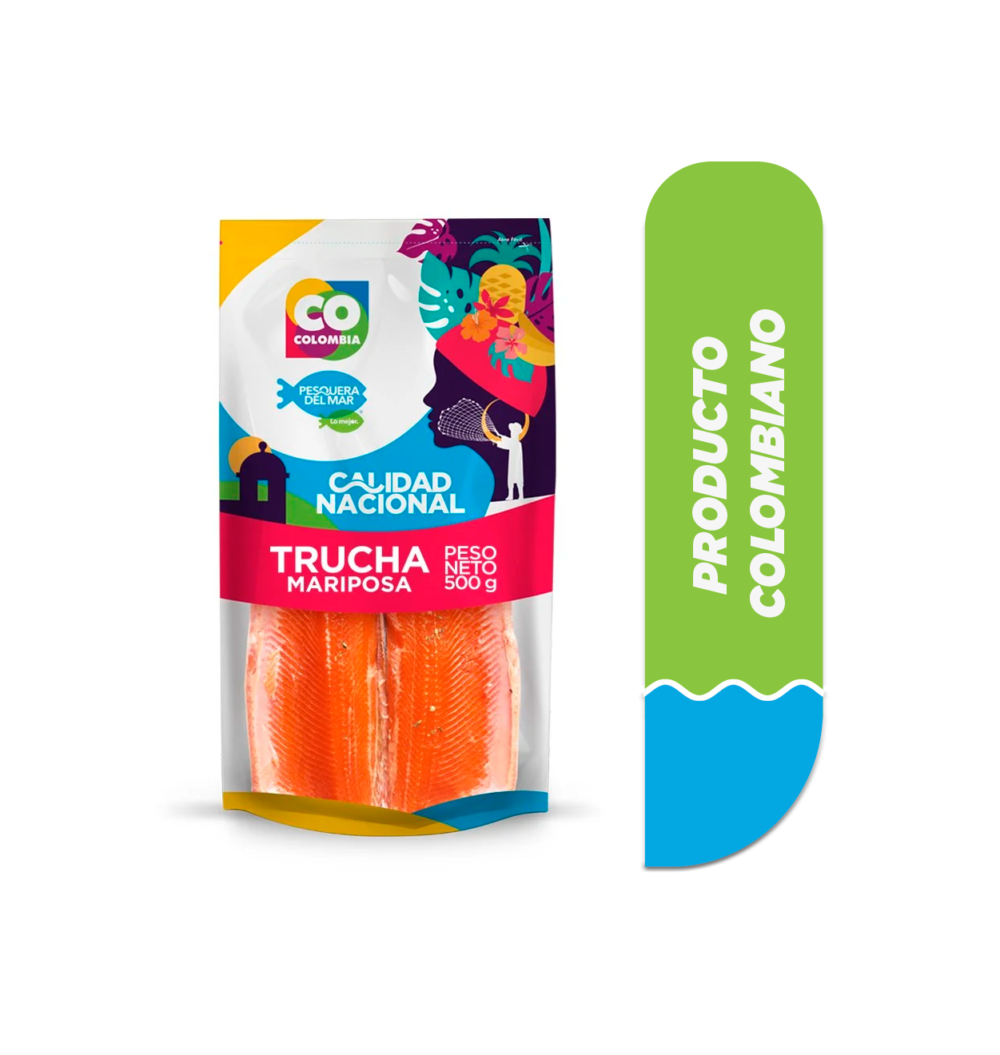 Trucha mariposa 500g