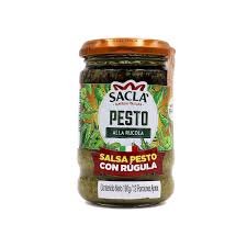 SALSA - PESTO RUGULA FRASCO X 190 G SACLA