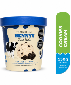 HELADO COOKIES AND CREAM X 550 g