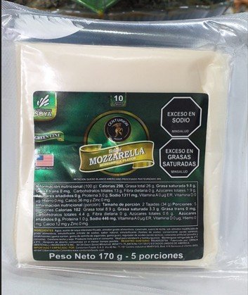 QUESO - LONCHITAS DE MOZZARELLA X 170 G